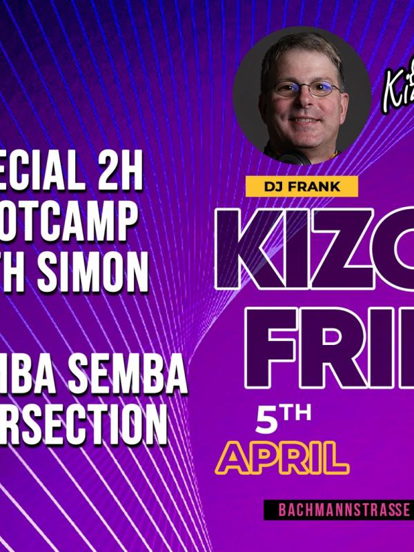 Kizomba Friday 5th April 2024
