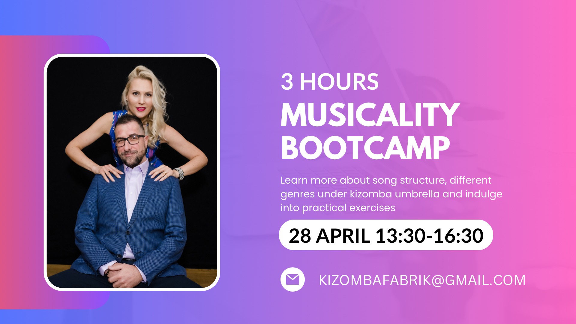 Musicality Bootcamp - 28th April 2024